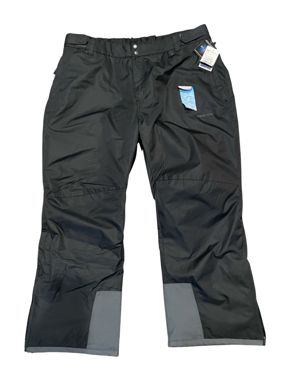 Arctix Men’s Essential Black Snow Pants Snowboard Insulated 3XLX32